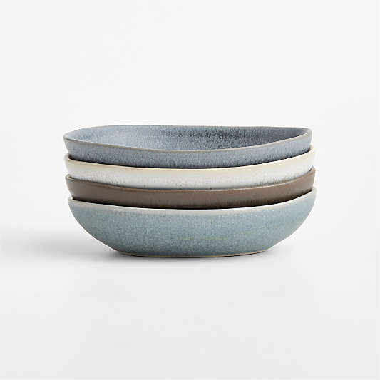 Grove Stoneware Dip Bowls, Set of 4