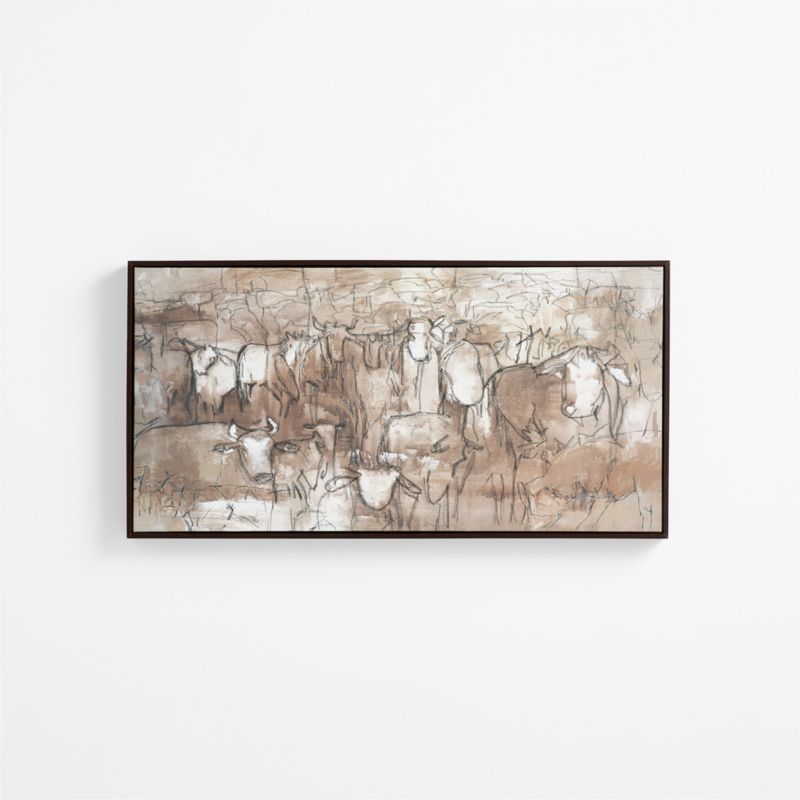 "Graze" by Kichael Bonofiglio 41" x 21" Framed Wall Art Print - image 2 of 5