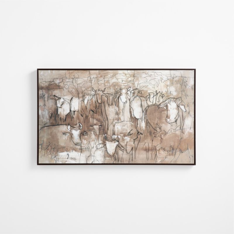 "Graze" by Kichael Bonofiglio 51" x 31" Framed Wall Art Print - image 2 of 5