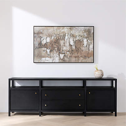 "Graze" by Kichael Bonofiglio 51" x 31" Framed Wall Art Print