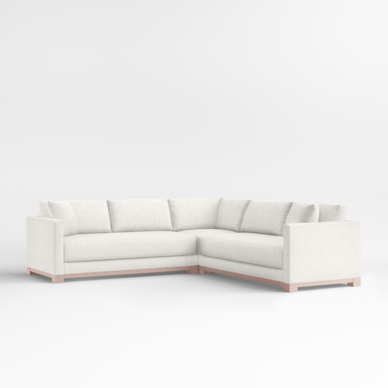 Gather Wood Base 3-Piece L-Shaped Sectional Sofa - image 1 of 10