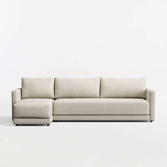 Gather 2-Piece Bench Sectional Sofa with Chaise Lounge