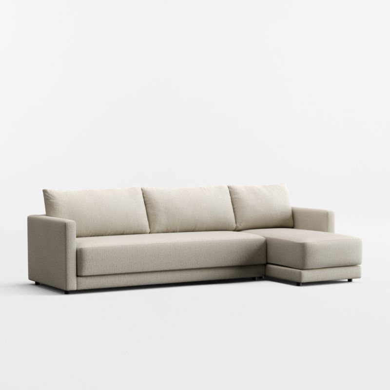 Gather 2-Piece Bench Sectional Sofa with Chaise Lounge - image 10 of 14