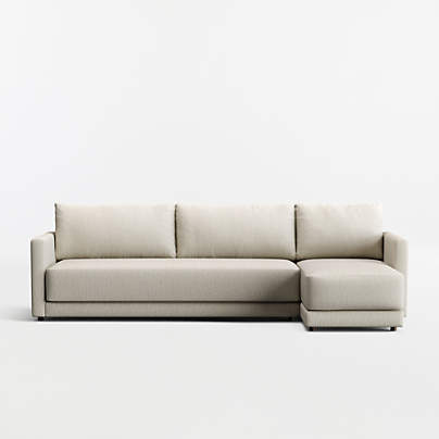 Gather 2-Piece Bench Sectional Sofa with Chaise Lounge
