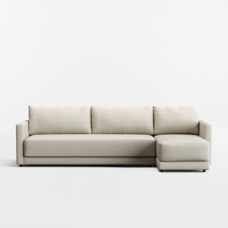 Gather 2-Piece Bench Sectional Sofa with Chaise Lounge - image 0 of 14