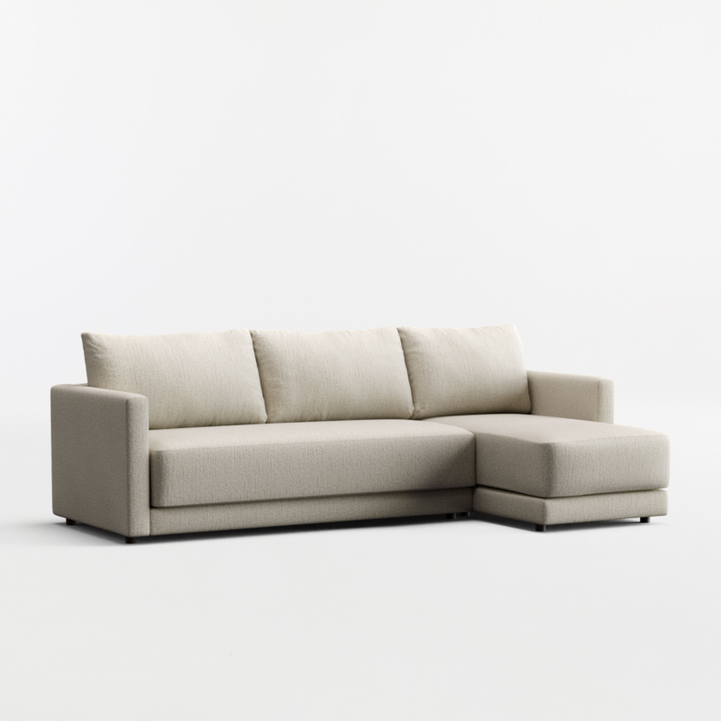 Gather 2-Piece Bench Sectional Sofa with Chaise Lounge - image 11 of 14