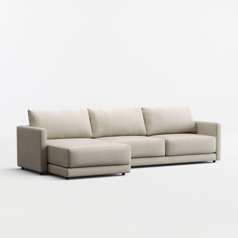 Gather 2-Piece Sectional Sofa with Extra Wide Chaise Lounge - image 5 of 8