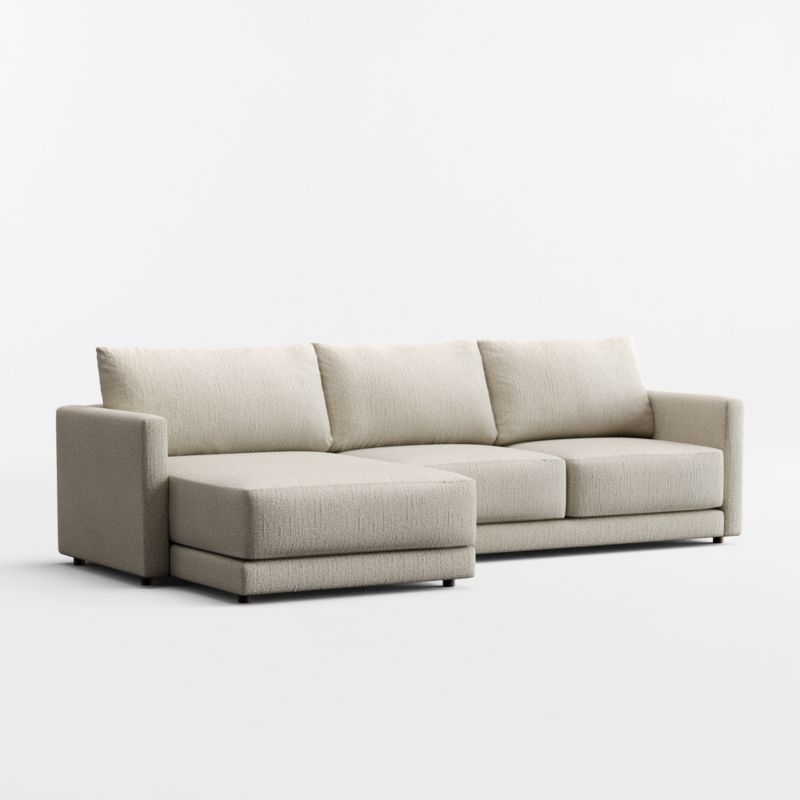 Gather 2-Piece Sectional Sofa with Extra Wide Chaise Lounge - image 7 of 9