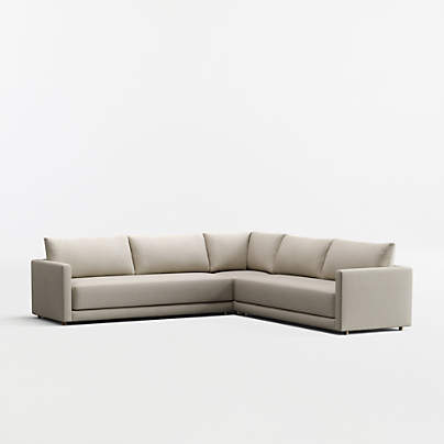 Gather 3-Piece L-Shaped Bench Sectional Sofa