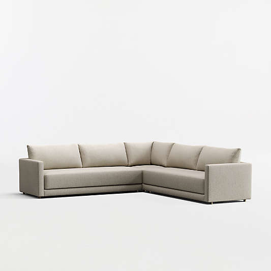 Gather 3-Piece L-Shaped Bench Sectional Sofa