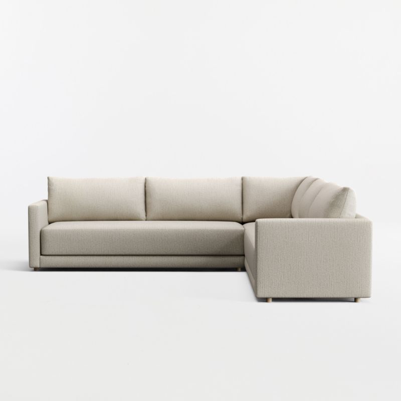Gather 3-Piece L-Shaped Bench Sectional Sofa - image 11 of 14