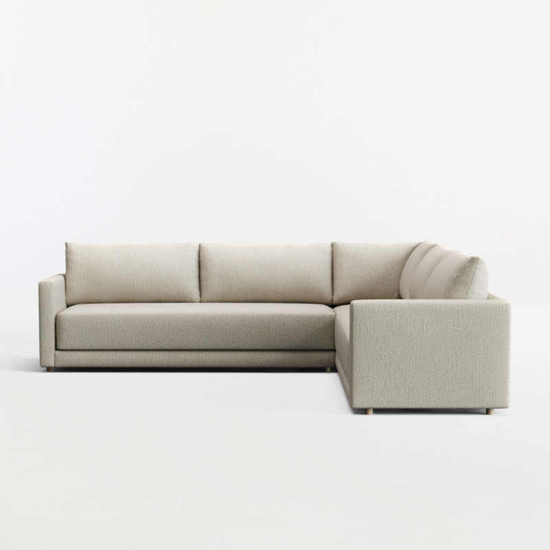 Gather 3-Piece L-Shaped Bench Sectional Sofa - image 12 of 14