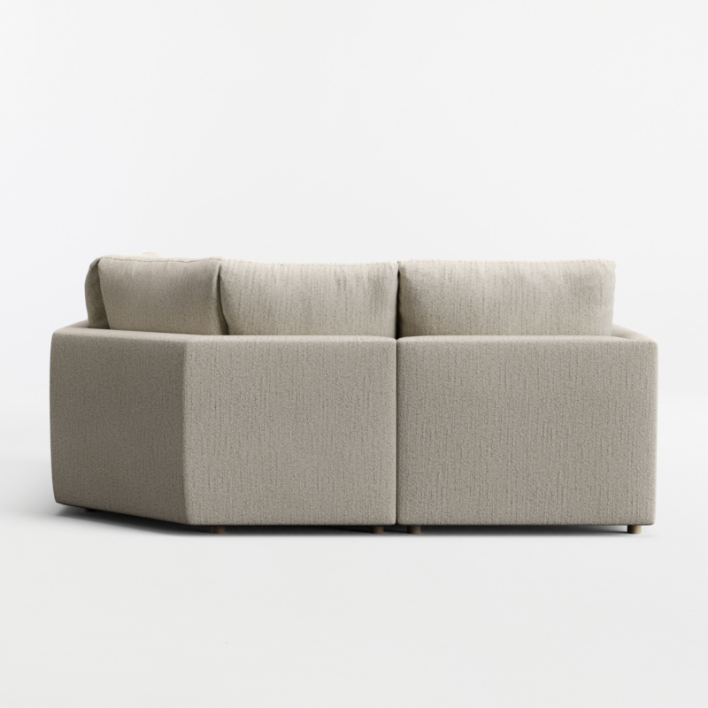 Gather 3-Piece L-Shaped Small Space Wedge Sectional Sofa - image 14 of 13