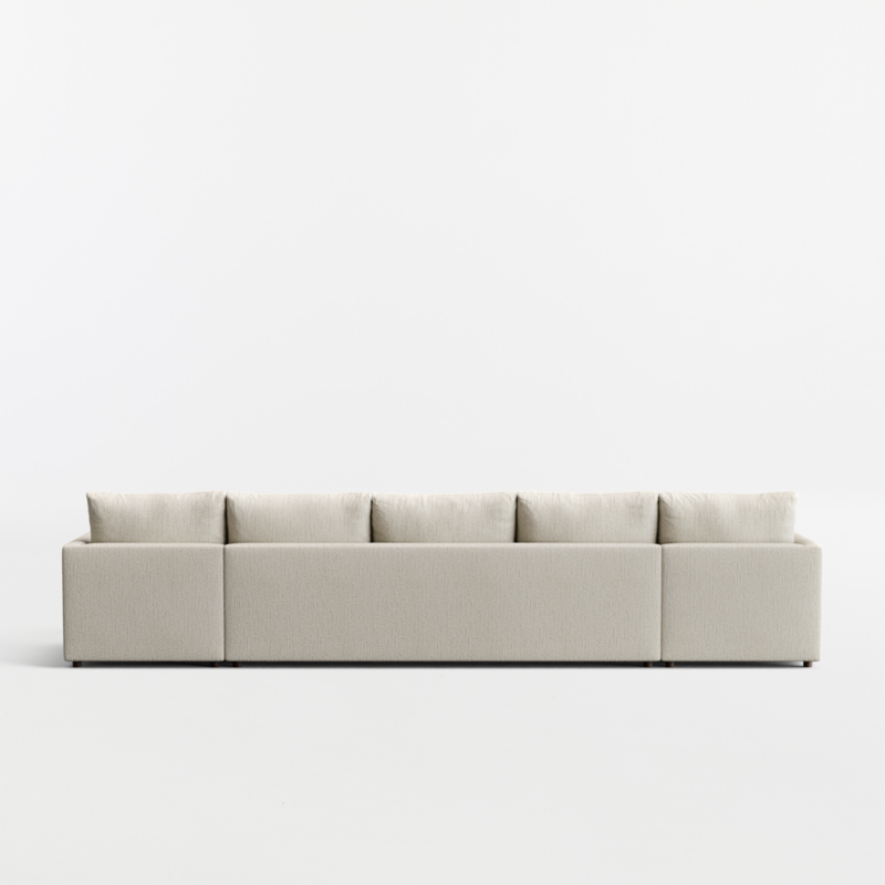 Gather 3-Piece U-Shaped Sectional Sofa with Double Chaise Lounge - image 14 of 14