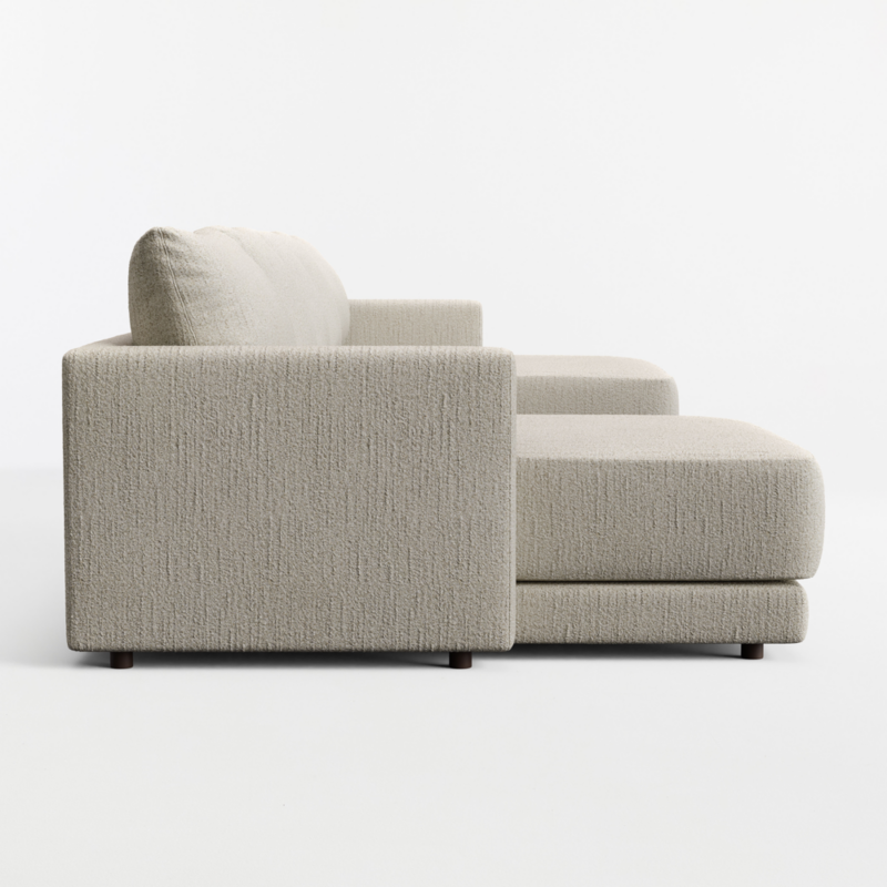 Gather 3-Piece U-Shaped Sectional Sofa with Double Extra Wide Chaise Lounge - image 8 of 8