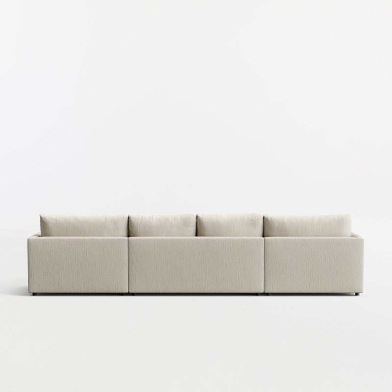 Gather 3-Piece U-Shaped Sectional Sofa with Double Extra Wide Chaise Lounge - image 9 of 8