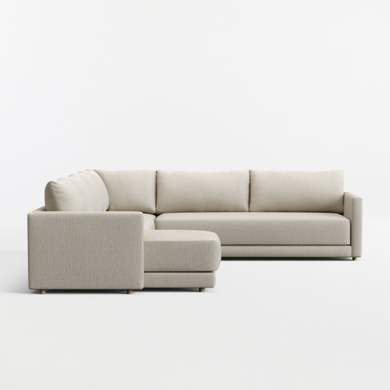 Gather 4-Piece L-Shaped Bench Sectional Sofa with Chaise Lounge - image 13 of 13
