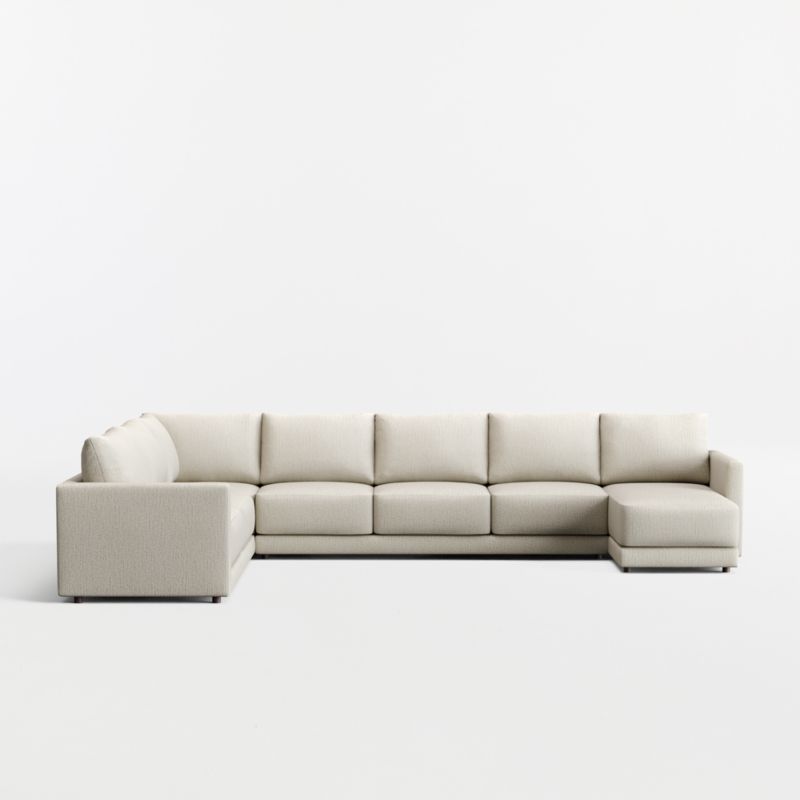 View Gather 4-Piece L-Shaped Sectional Sofa with Chaise Lounge - image 13 of 16