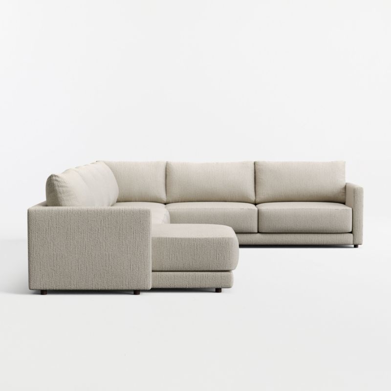 Gather 4-Piece L-Shaped Sectional Sofa with Extra Wide Chaise Lounge - image 6 of 7