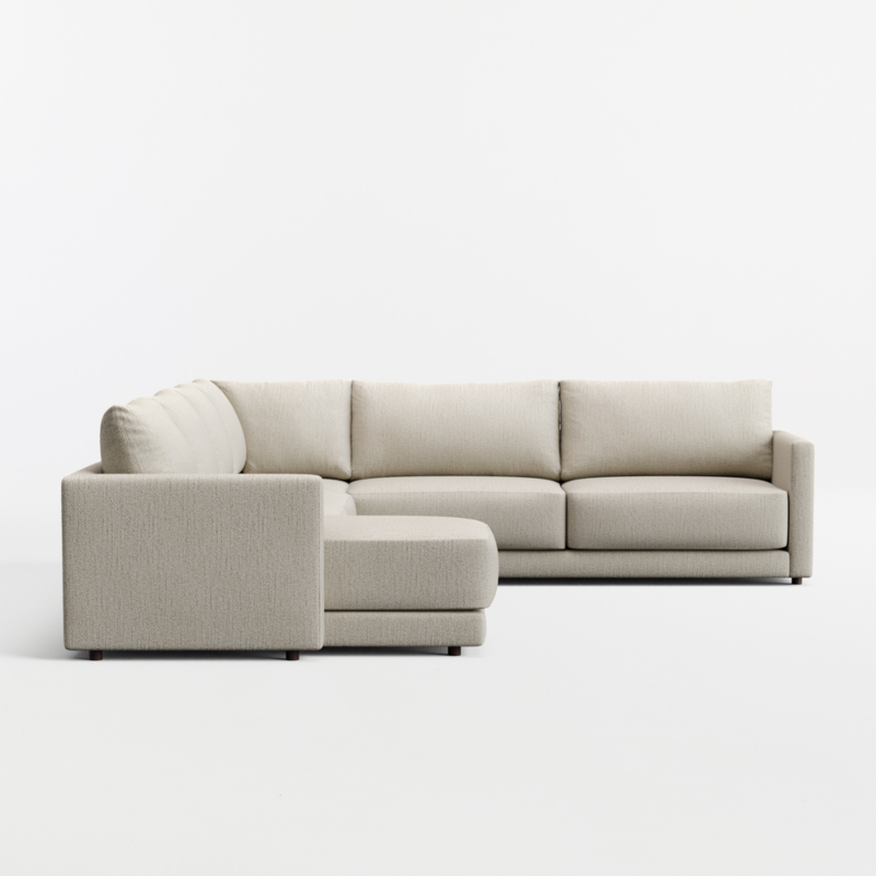 Gather 4-Piece L-Shaped Sectional Sofa with Chaise Lounge - image 12 of 12
