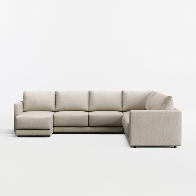Gather 4-Piece L-Shaped Sectional Sofa with Chaise Lounge - image 10 of 12