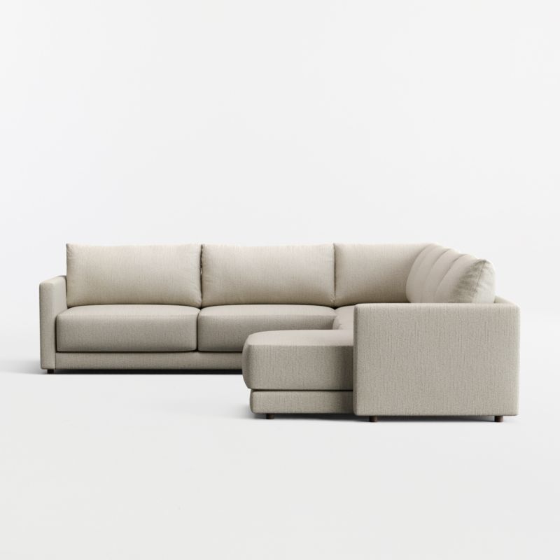 Gather 4-Piece L-Shaped Sectional Sofa with Chaise Lounge - image 11 of 13