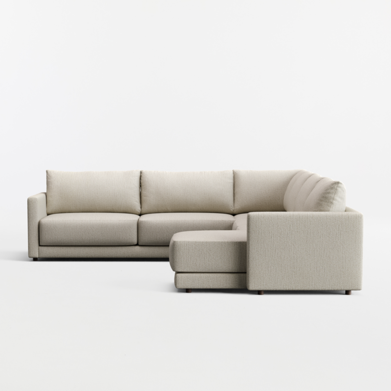 Gather 4-Piece L-Shaped Sectional Sofa with Chaise Lounge - image 12 of 13