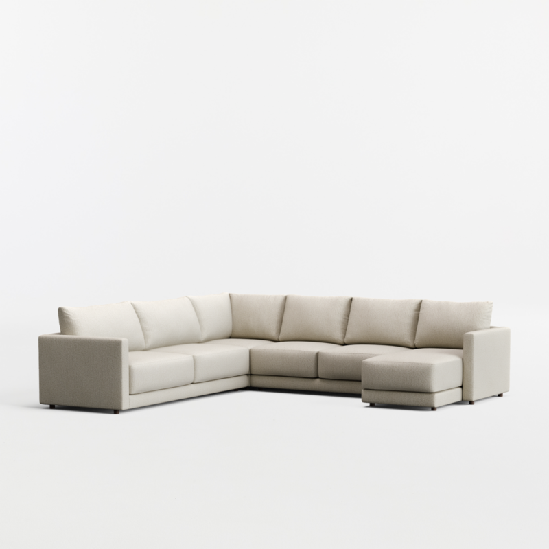 Gather 4-Piece L-Shaped Sectional Sofa with Chaise Lounge - image 0 of 13