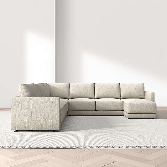 Gather 4-Piece L-Shaped Sectional Sofa with Chaise Lounge