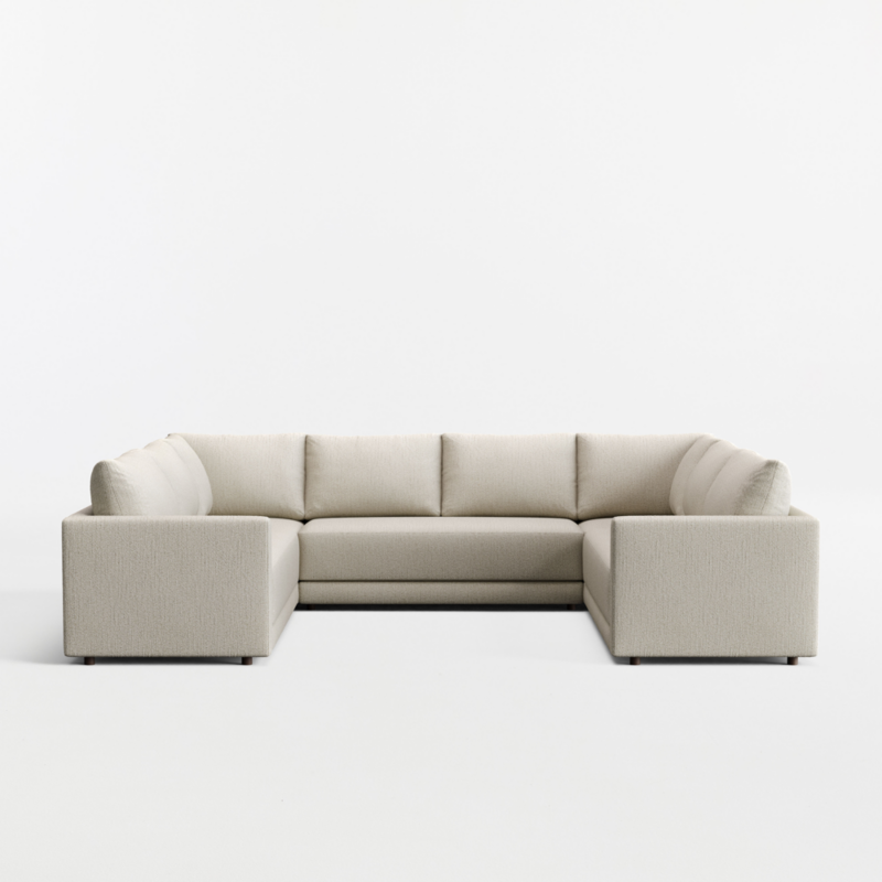 Gather 5-Piece U-Shaped Bench Sectional Sofa - image 0 of 13