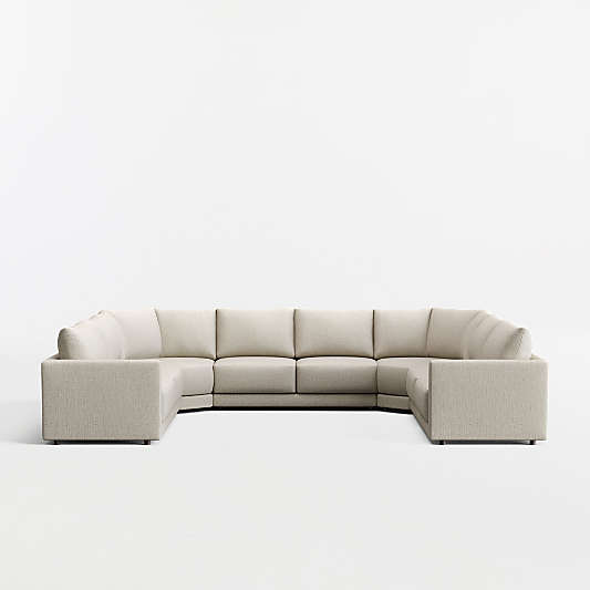 Gather 5-Piece U-Shaped Wedge Sectional Sofa