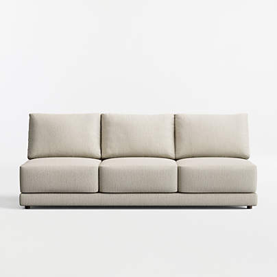 Gather Armless 3-Seat Sofa Sectional Piece