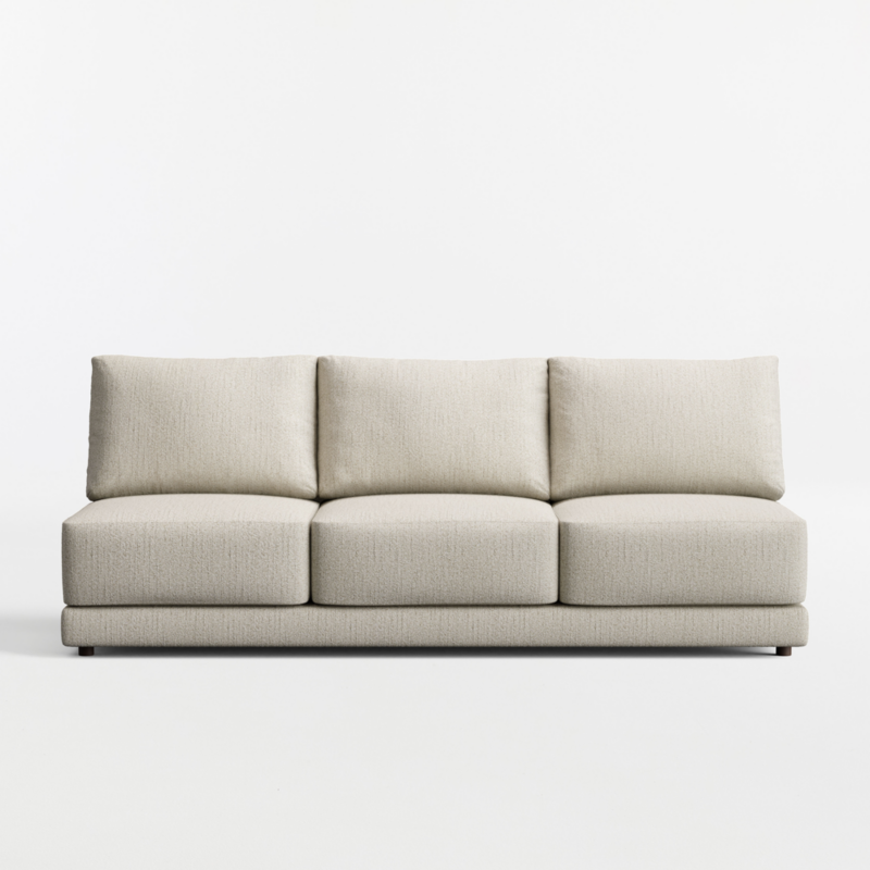 Gather Armless 3-Seat Sofa Sectional Piece - image 0 of 3