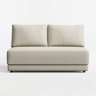 Gather Armless Bench Loveseat Sectional Piece