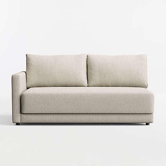Gather Left-Arm Apartment Bench Sofa Sectional Piece