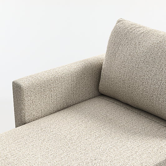 Gather 2-Piece Sectional Sofa with Extra Wide Chaise Lounge