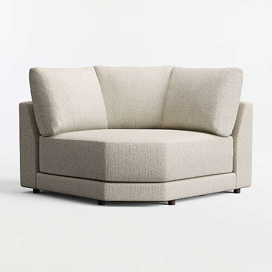 Gather Wedge Chair Sectional Piece
