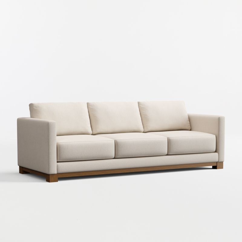 Gather Wood Base 99" Grande Sofa - image 14 of 16