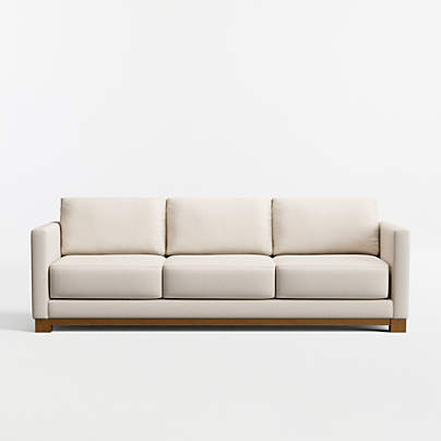 Gather Wood Base 99" Grande Sofa