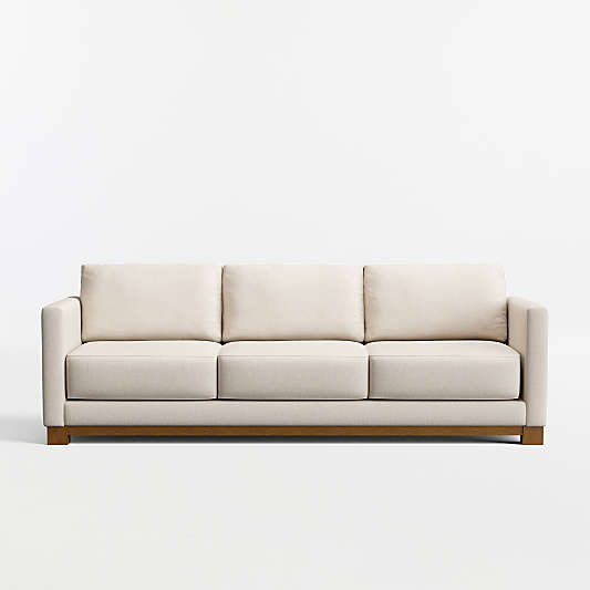 Gather Wood Base 99" Grande Sofa