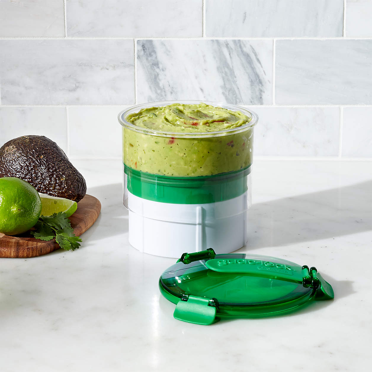 GuacLock Guacamole Storage Container + Reviews Crate and Barrel