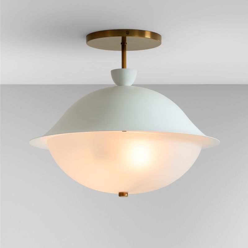 Giulia Glass Kids Semi-Flush Mount Ceiling Light - image 0 of 4