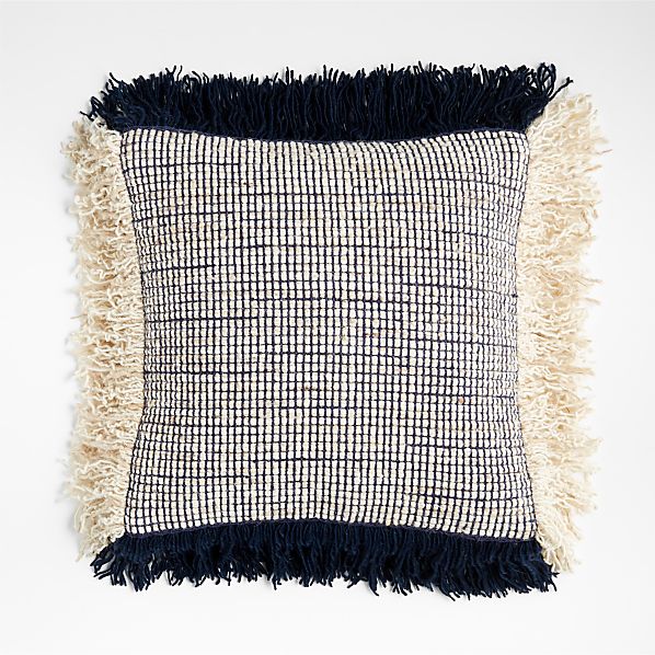 large navy throw pillows