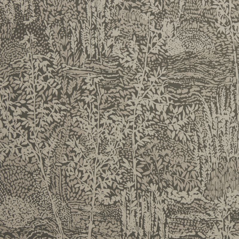 Giverny Burnt Green Wildwood Sketch Wallpaper - image 1 of 2