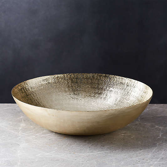 Gwen Metal Serving Bowl