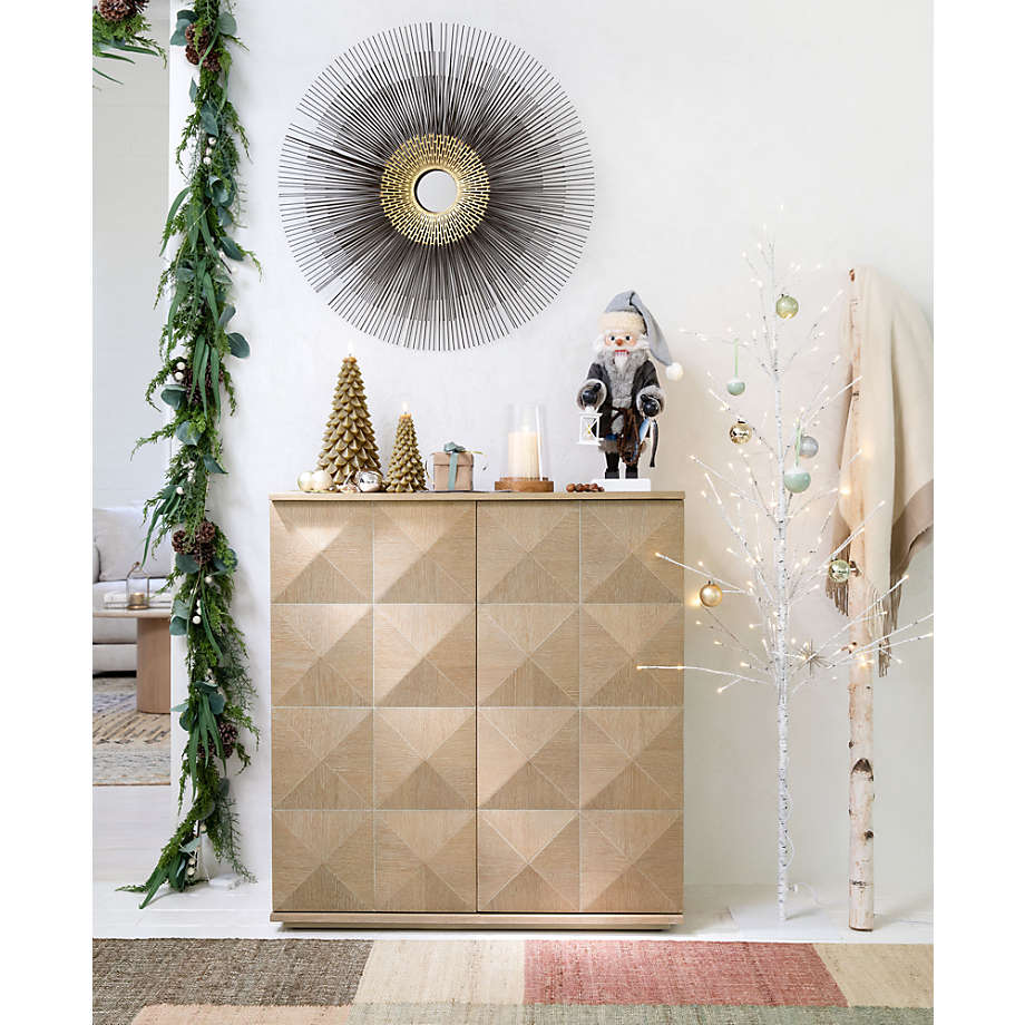 Crate and barrel shop outline entryway cabinet