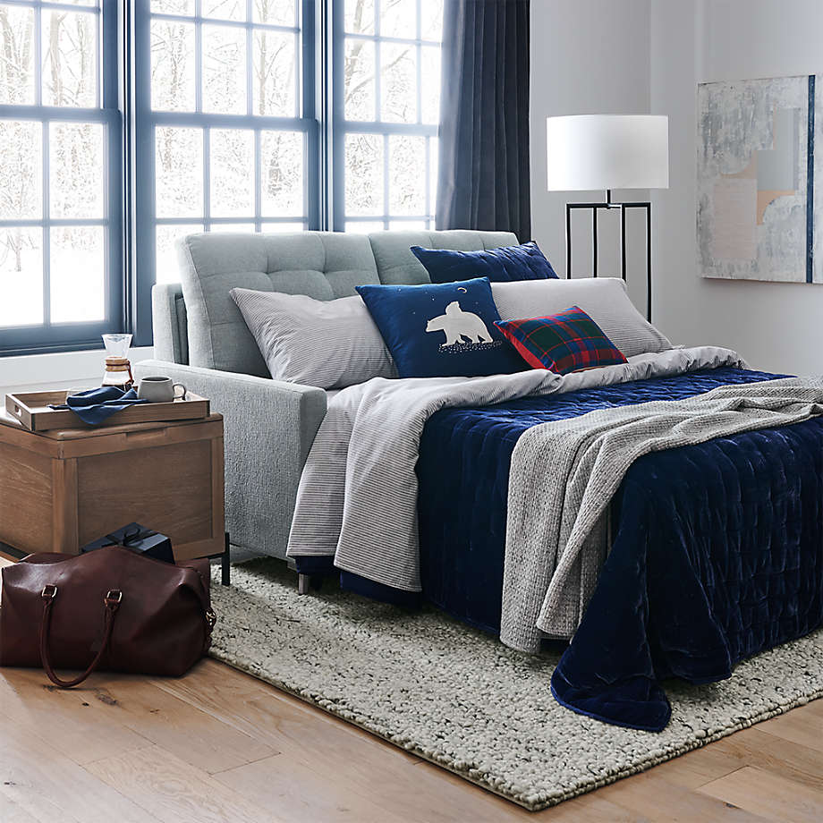 Crate and barrel bowen sleeper deals sofa