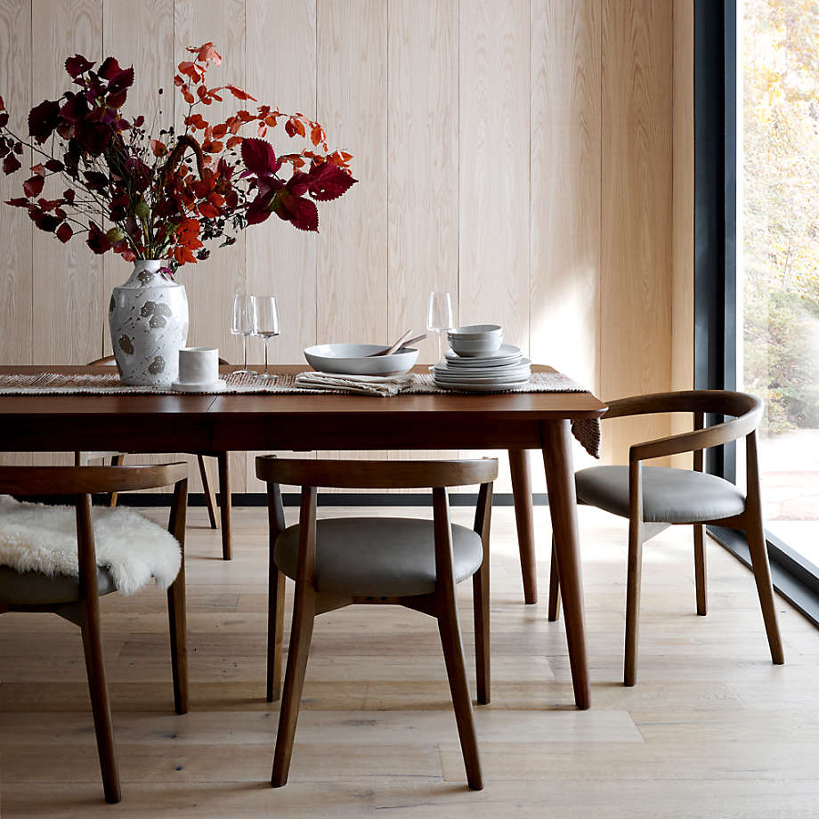 Crate and barrel extendable outlet table
