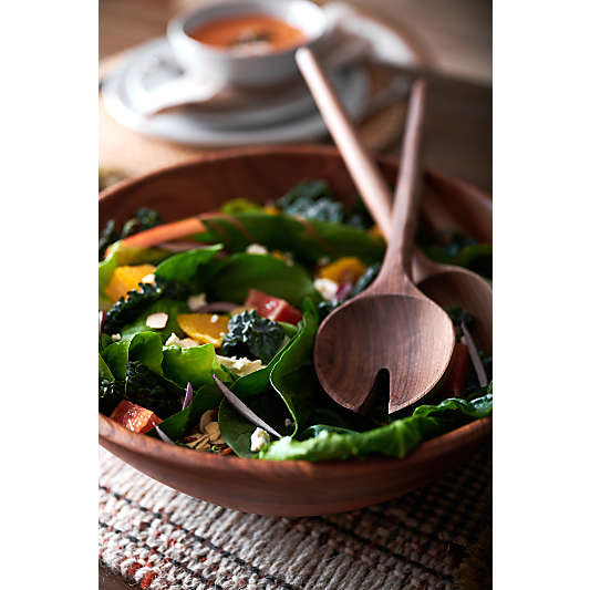 Walnut Servers, Set of 2