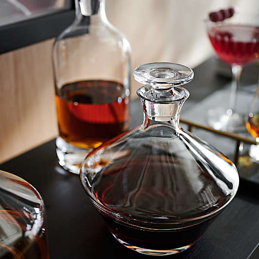 Direction Hand-Blown Decanter